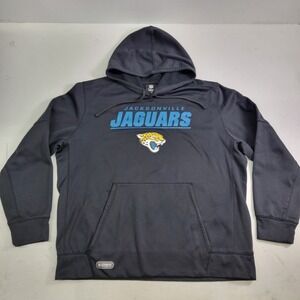 New Era NFL Jacksonville Jaguars Pullover Combine Authentic Hoodie Mens Sz 2XL‎